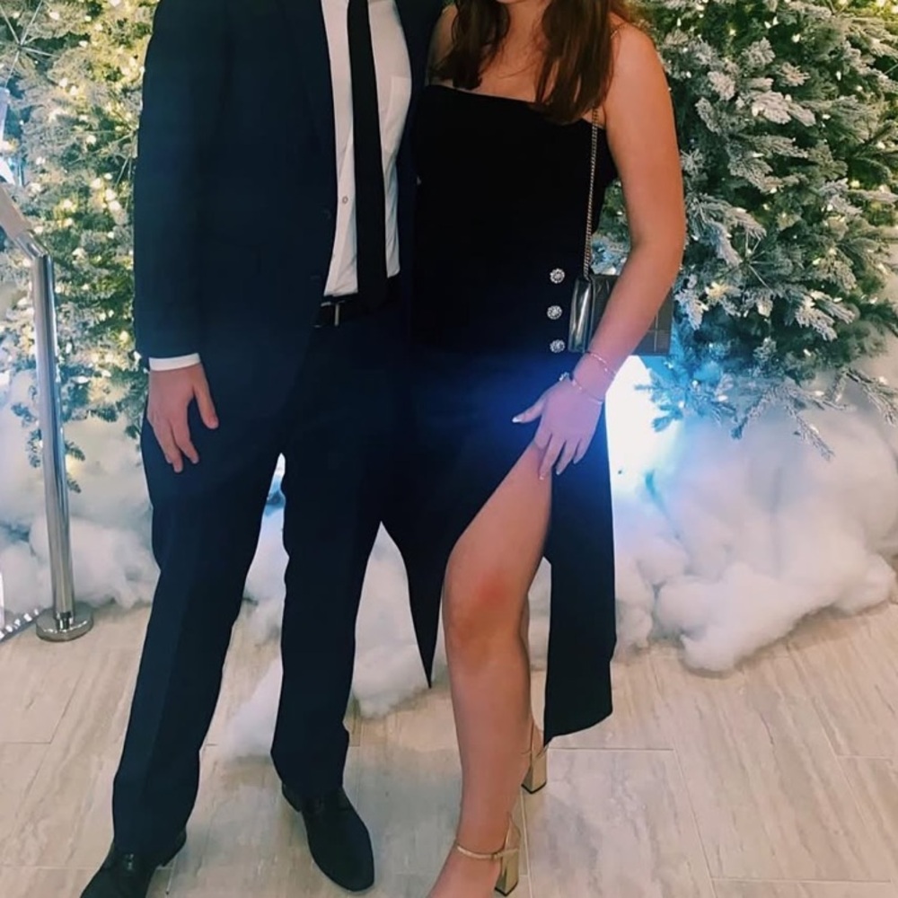Strapless Event Dress